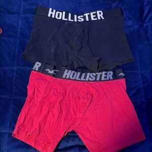 Hollister Black and Red Boxer Briefs for Men